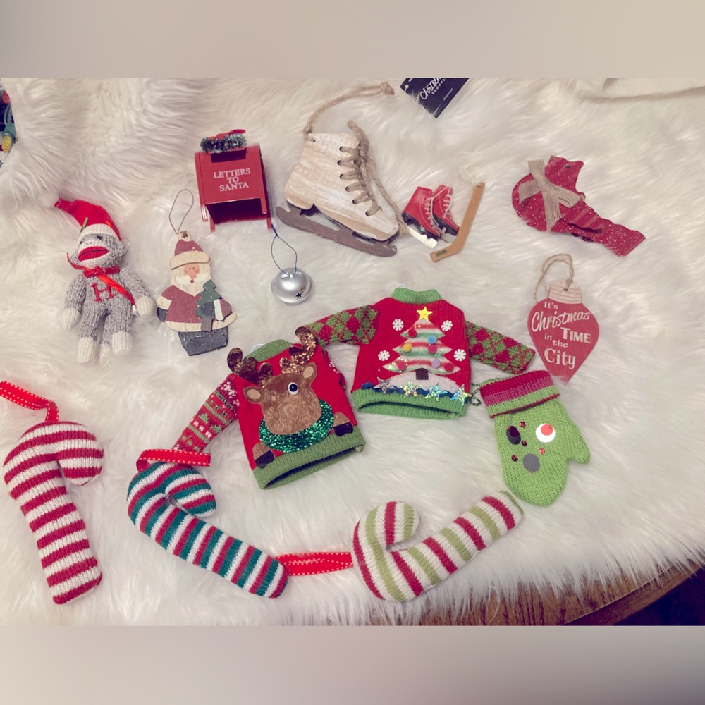 Nostalgic throwback Christmas ornaments